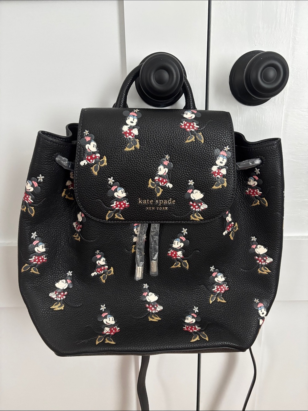 NWOT Kate Spade X Disney Parks Minnie Mouse Flap Backpack